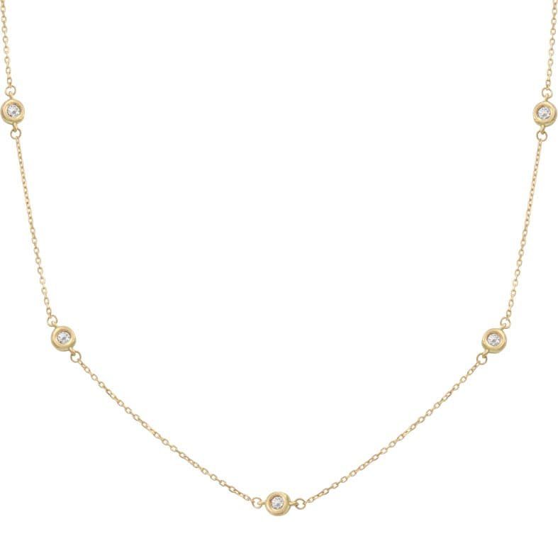 Gargantilla de Circonitas