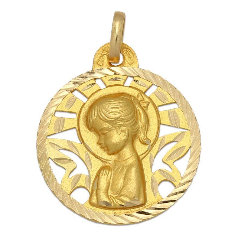 Medalla Virgen Niña