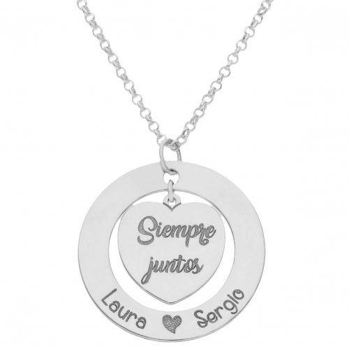 Colgante & Cadena Siempre Juntos