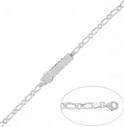 Pulsera con chapa