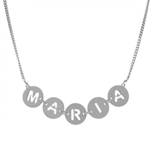 Gargantilla de nombre