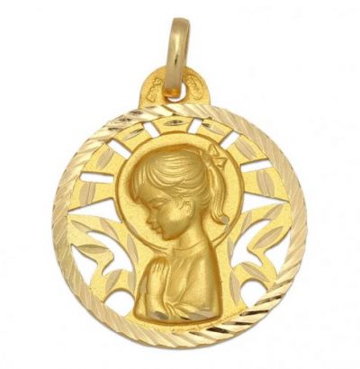 Medalla Virgen Niña