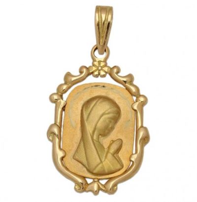 Medalla Virgen niña