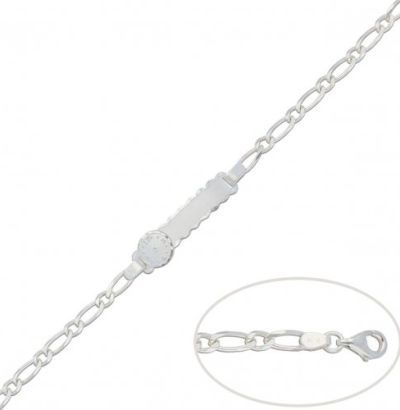 Pulsera con chapa