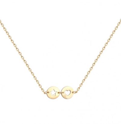 Gargantilla Estrella & Corazón