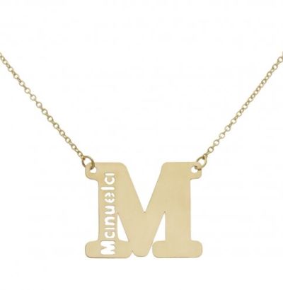 Gargantilla de Letra